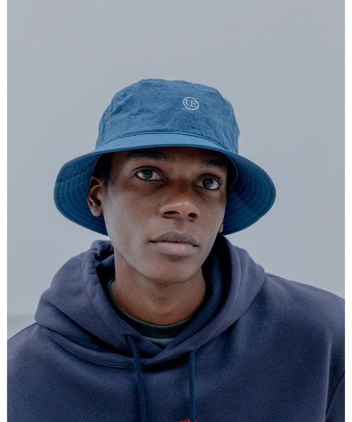 uniform experiment（ユニフォームエクスペリメント）の「CRYSTAL NYLON HAT（ハット・メンズ・ネイビー/イエロー/ブラック/グレー・FREE）」の5枚目の写真