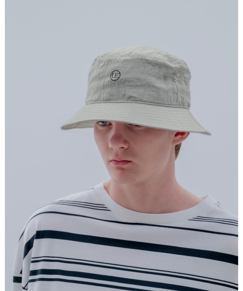 uniform experiment（ユニフォームエクスペリメント）の「CRYSTAL NYLON HAT（ハット・メンズ・ネイビー/イエロー/ブラック/グレー・FREE）」の9枚目の写真