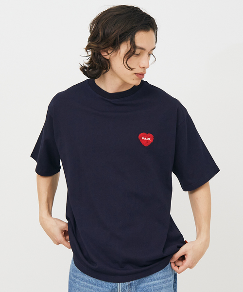 POLeR/ポーラー】PRM WASH STEAMED /HAMS/ HEART/CHENILLE EMB