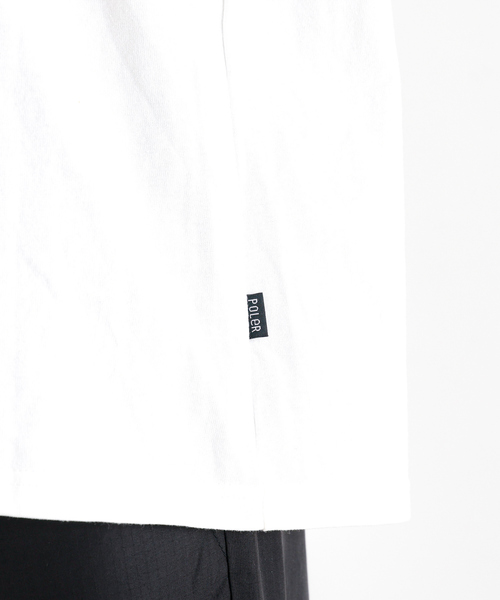 POLeR(ポーラー)の「【POLeR/ポーラー】PRM WASH STEAMED /HAMS/ HEART/CHENILLE EMB TEE/ワンポイント 刺繍Tシャツ / ハンバーガー/ハート(Tシャツ/カットソー・メンズ・ブラック系その他2/ホワイト系その他2/ブラック系その他/ブルー系その他/ブルー系その他2/ホワイト系その他・M/L/XL)」の12枚目の写真