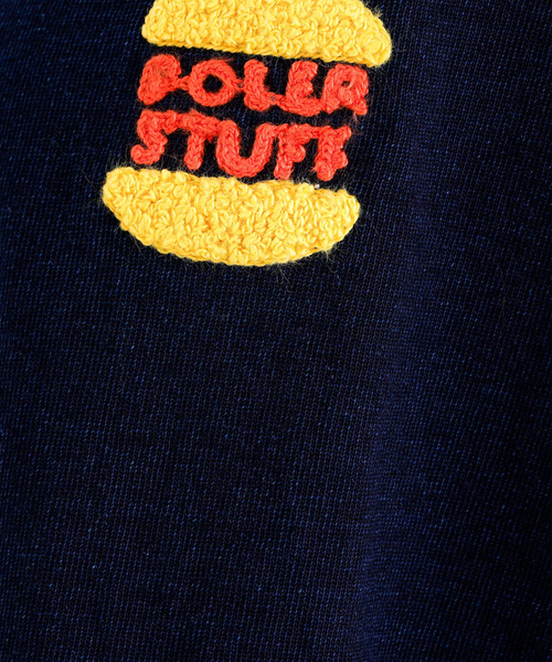 POLeR(ポーラー)の「【POLeR/ポーラー】PRM WASH STEAMED /HAMS/ HEART/CHENILLE EMB TEE/ワンポイント 刺繍Tシャツ / ハンバーガー/ハート(Tシャツ/カットソー・メンズ・ブラック系その他2/ホワイト系その他2/ブラック系その他/ブルー系その他/ブルー系その他2/ホワイト系その他・M/L/XL)」の21枚目の写真