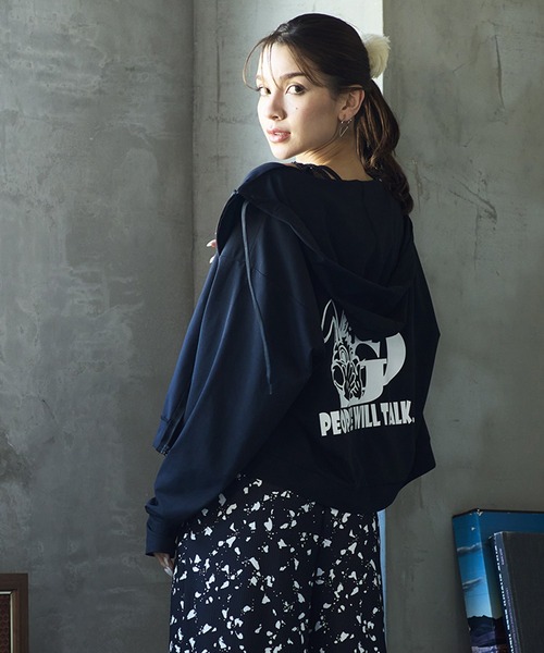 高価値セリー GYDA/ジェイダ ジップアップラッシュガード/UVケア/水陸両用 トップス