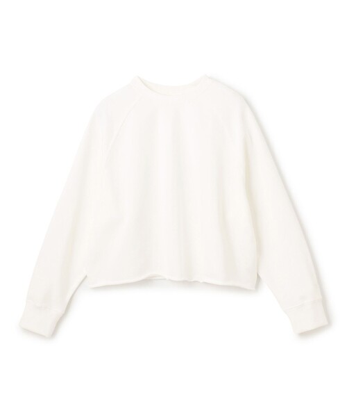 UNFILO(アンフィーロ)の「クロップドスウェット(Tシャツ/カットソー・レディース・ライトグレー系5/ホワイト系・SMALL/MEDIUM)」の9枚目の写真