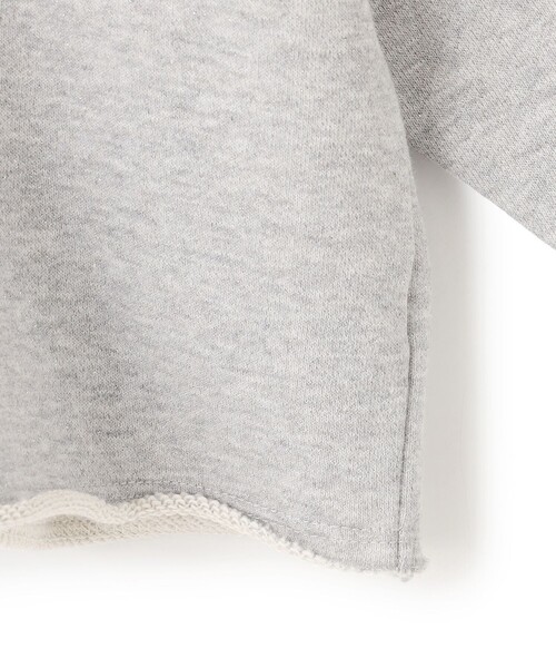 UNFILO(アンフィーロ)の「クロップドスウェット(Tシャツ/カットソー・レディース・ライトグレー系5/ホワイト系・SMALL/MEDIUM)」の5枚目の写真
