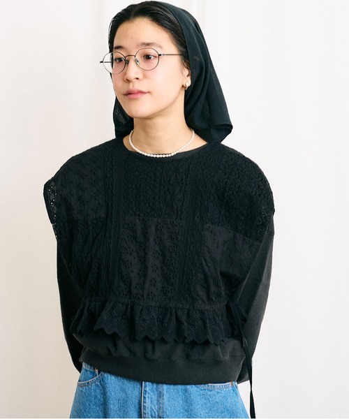 fig Ｌondon（フィグロンドン）の「_Carol vest（ベスト・レディース・アイボリー/ブラック・FREE）」の8枚目の写真