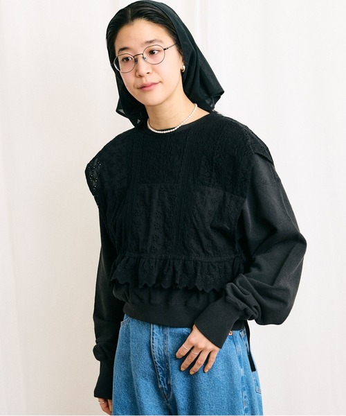 fig Ｌondon（フィグロンドン）の「_Carol vest（ベスト・レディース・アイボリー/ブラック・FREE）」の9枚目の写真