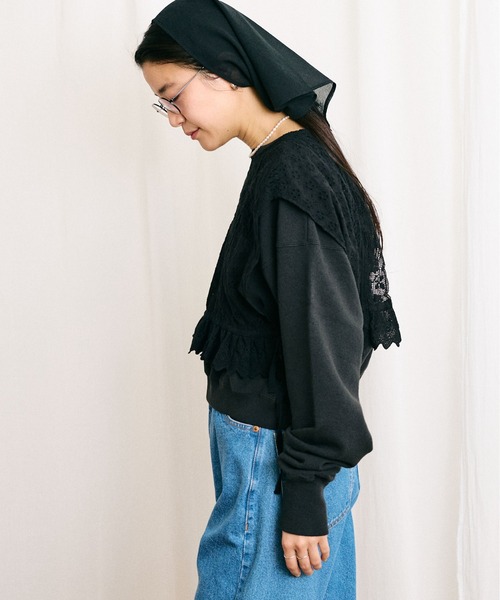 fig Ｌondon（フィグロンドン）の「_Carol vest（ベスト・レディース・アイボリー/ブラック・FREE）」の10枚目の写真