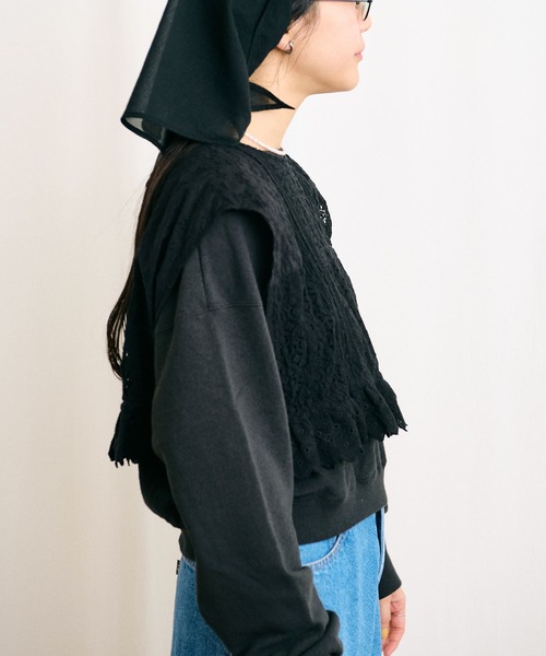 fig Ｌondon（フィグロンドン）の「_Carol vest（ベスト・レディース・アイボリー/ブラック・FREE）」の12枚目の写真