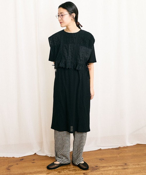 fig Ｌondon（フィグロンドン）の「_Carol vest（ベスト・レディース・アイボリー/ブラック・FREE）」の22枚目の写真