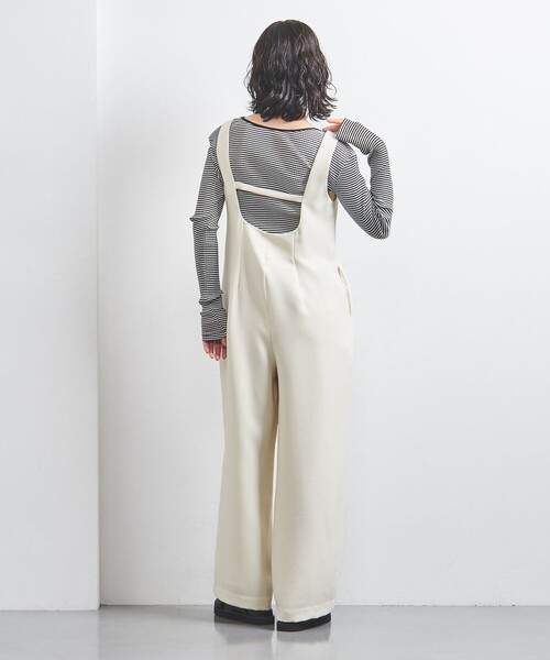 UNITED ARROWS（ユナイテッドアローズ）の「COMFY オールインワン WHITE -UVカット ウォッシャブル-（つなぎ/オールインワン・レディース・オフホワイト・36/38）」の2枚目の写真