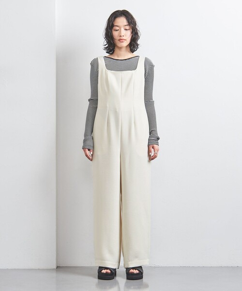 ユナイテッドアローズ　COMFY オールインワン セール】COMFY オールインワン WHITE -UVカット ウォッシャブル
