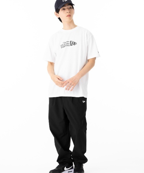 NEW ERA（ニューエラ）の「ニューエラ 半袖Tシャツ 吸水速乾性 スポーツTシャツ（Tシャツ/カットソー・メンズ・ホワイト/ブラック・XXL/XL/L/M/S）」の8枚目の写真