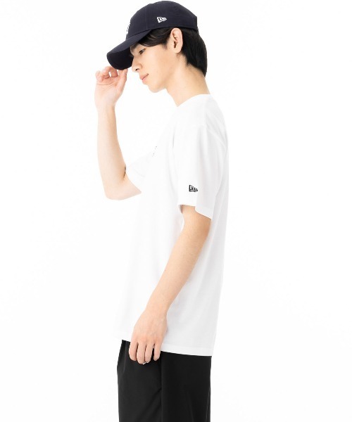 NEW ERA（ニューエラ）の「ニューエラ 半袖Tシャツ 吸水速乾性 スポーツTシャツ（Tシャツ/カットソー・メンズ・ホワイト/ブラック・XXL/XL/L/M/S）」の5枚目の写真