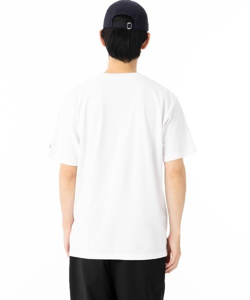NEW ERA（ニューエラ）の「ニューエラ 半袖Tシャツ 吸水速乾性 スポーツTシャツ（Tシャツ/カットソー・メンズ・ホワイト/ブラック・XXL/XL/L/M/S）」の6枚目の写真