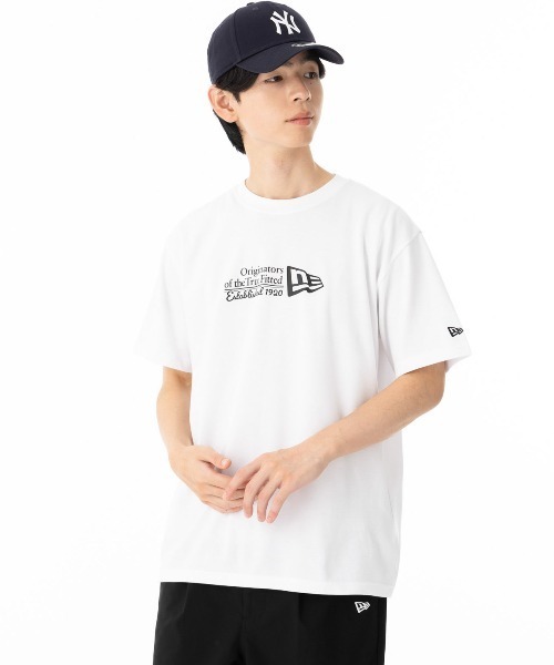 ニューエラ 半袖Tシャツ 吸水速乾性 スポーツTシャツ（Tシャツ