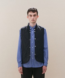 Stud Front Bomber Gilet Mens / スタッド フロント ボンバー ジレ メンズ