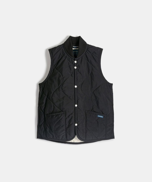 Stud Front Bomber Gilet Mens / スタッド フロント ボンバー
