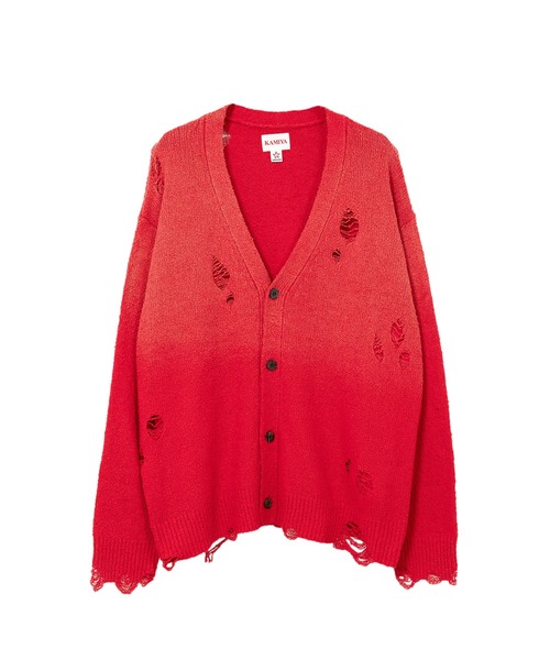 KAMIYA（カミヤ）の「Sun Faded Like Knit Cardigan（カーディガン