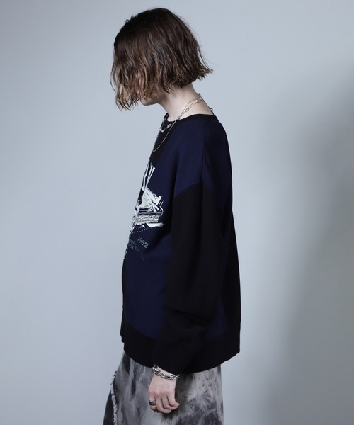ROSE BUD(ローズバッド)の「VINTAGE LOGO REMAKE LIKE TOPS(Tシャツ/カットソー・レディース・ブラック/ベージュ/グレー・ONE SIZE)」の9枚目の写真