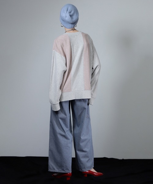 ROSE BUD(ローズバッド)の「VINTAGE LOGO REMAKE LIKE TOPS(Tシャツ/カットソー・レディース・ブラック/ベージュ/グレー・ONE SIZE)」の14枚目の写真