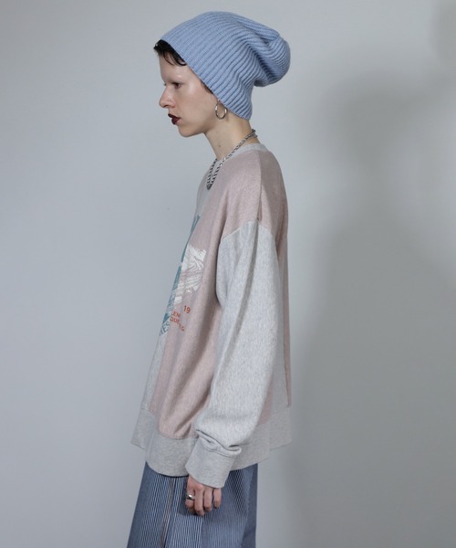 ROSE BUD(ローズバッド)の「VINTAGE LOGO REMAKE LIKE TOPS(Tシャツ/カットソー・レディース・ブラック/ベージュ/グレー・ONE SIZE)」の17枚目の写真