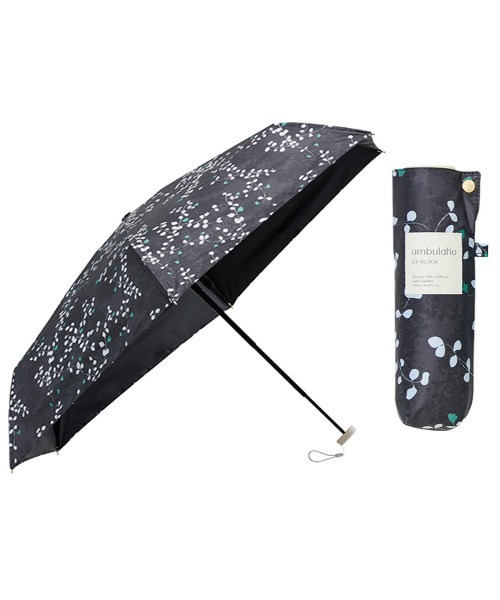 umbulatio(アンブラティオ)の「umbulatio ネオミニ UVブロック 折 51cm 日傘 晴雨兼用(折りたたみ傘・レディース・ホワイト/ネイビー/グレー/モカ/ライトグレー/オフホワイト/チャコールグレー/ミント/ホワイト系・FREE)」の14枚目の写真