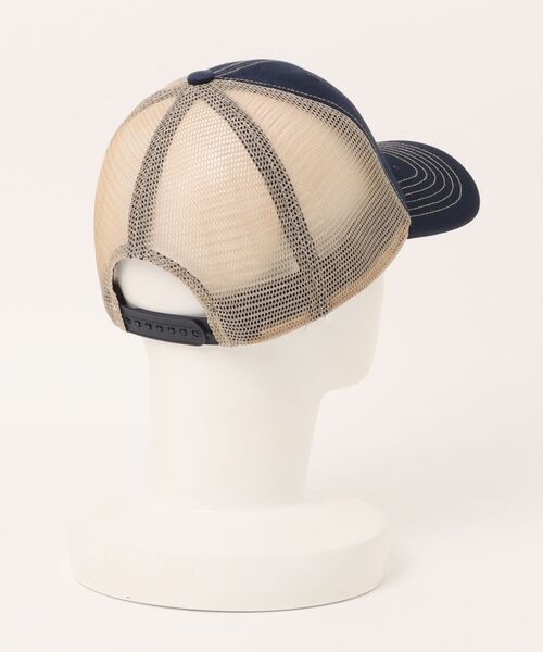 OVERRIDE（オーバーライド）の「Michigan TWILL MESH WASHED CAP / カレッジ（キャップ・メンズ・ネイビー・57~59cm）」の9枚目の写真