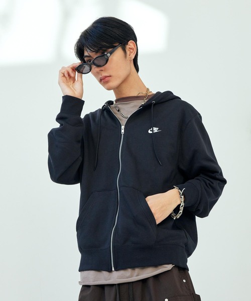 セットアップ対応商品》ナイキ クラブ メンズ フルジップ フレンチ