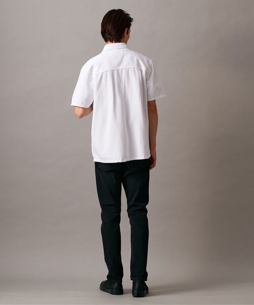 Calvin Klein（カルバン・クライン）の「キャンプ デニムシャツ（シャツ/ブラウス・メンズ・ホワイト・L/M/S/XS/XL）」の6枚目の写真