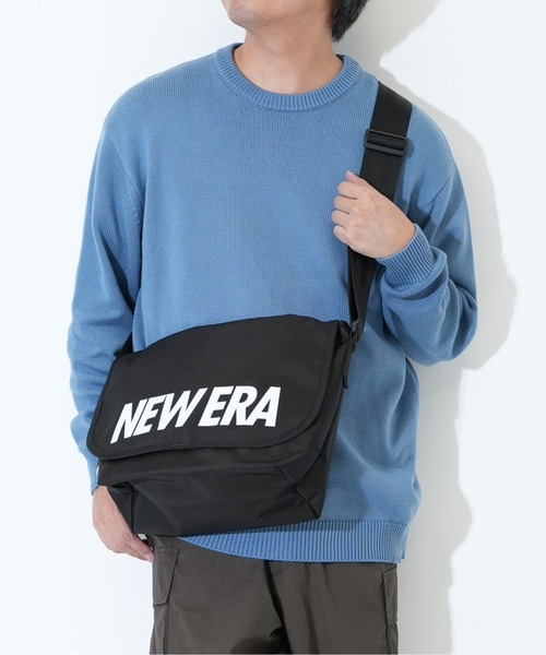 NEW ERA(ニューエラ)の「【NEW ERA/ニューエラ】SHOULDER BAG(ショルダーバッグ・メンズ・ブラック/ブラック×ホワイト/ストーン/ブラック系その他・FREE)」の2枚目の写真