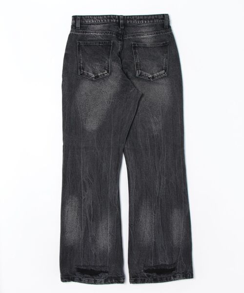 3.3 Field Trip (3.3フィールドトリップ)の「3.3 Field Trip/ウォッシュフレアデニム(デニムパンツ・メンズ・ブラック/ブルー・MEDIUM/LARGE)」の12枚目の写真