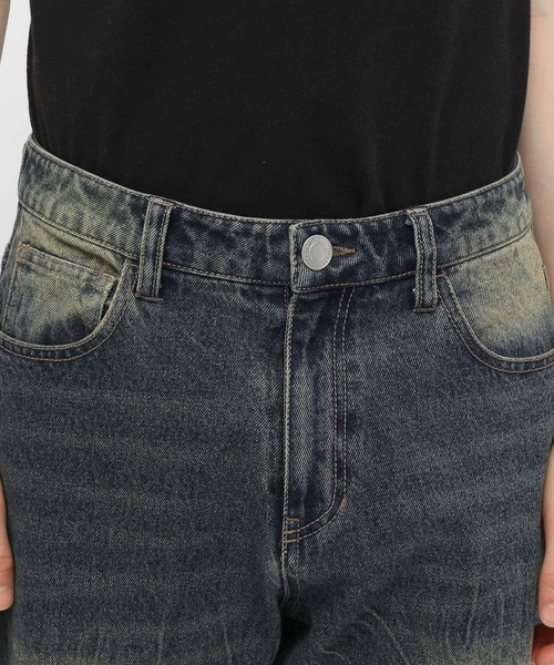 3.3 Field Trip (3.3フィールドトリップ)の「3.3 Field Trip/ウォッシュフレアデニム(デニムパンツ・メンズ・ブラック/ブルー・MEDIUM/LARGE)」の16枚目の写真