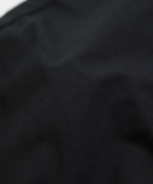 D.M.G.（ドミンゴ）の「[ D.M.G / ディーエムジー ] 綿麻ウェザー ストラップサロペットパンツ（サロペット/オーバーオール・レディース・ブラック/ベージュ・FREE）」の8枚目の写真