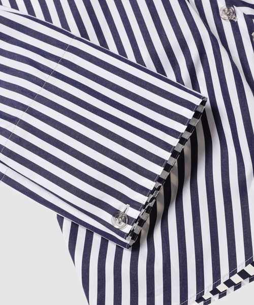 YOHEI OHNO(ヨウヘイオオノ)の「”Takarazuka” Stripe Shirt(シャツ/ブラウス・レディース・ブルー系その他・36)」の4枚目の写真