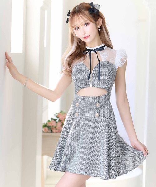 【関税なし】HOBBS ホッブス Vanessa ノースリーブ ドレス Lサイズあり【VANESSA HEART / ヴァネッサハート】【OF05】バイ