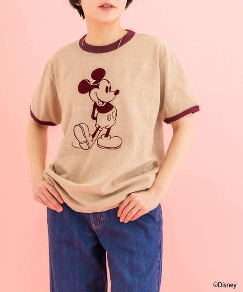GOOD ROCK SPEED(グッドロックスピード)の「『別注』GOOD ROCK SPEED×DOORS / MICKEY MOUSE / RingerT(Tシャツ/カットソー・レディース・レッド系その他・MEDIUM)」の10枚目の写真
