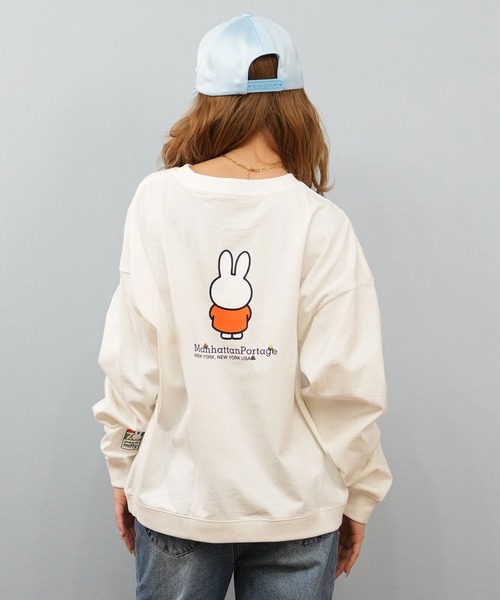 Manhattan Portage x miffy skyline コラボ ロンT MP-L157（T
