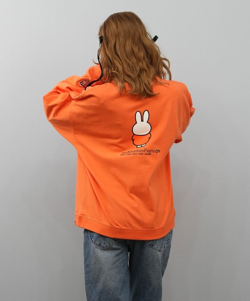 Manhattan Portage x miffy skyline コラボ ロンT MP-L157（T