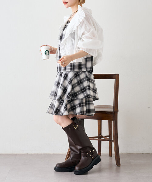 w closet（ダブルクローゼット）の「コットンレースブラウス（シャツ/ブラウス・レディース・オフホワイト/ピンク/イエロー・FREE）」の9枚目の写真