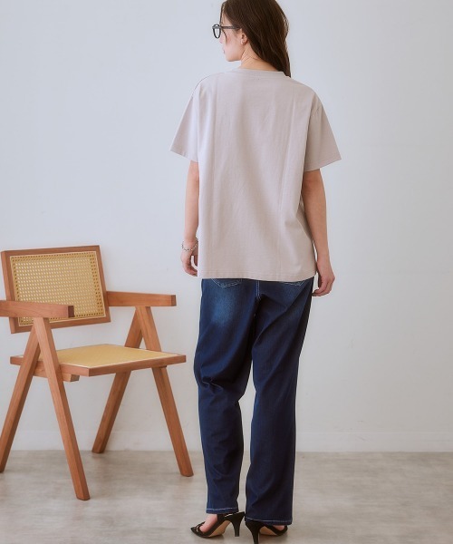 STAR WARS（スターウォーズ）の「＜大きいサイズ＞ STAR WARS/スターウォーズ プリント綿100％Tシャツ（Tシャツ/カットソー・レディース・ブラック/オフホワイト/サンドベージュ・L/LL/3L/4L/5L）」の20枚目の写真