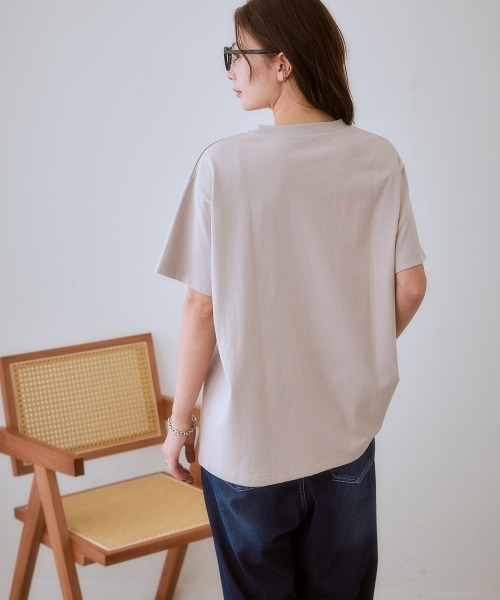 STAR WARS（スターウォーズ）の「＜大きいサイズ＞ STAR WARS/スターウォーズ プリント綿100％Tシャツ（Tシャツ/カットソー・レディース・ブラック/オフホワイト/サンドベージュ・L/LL/3L/4L/5L）」の22枚目の写真