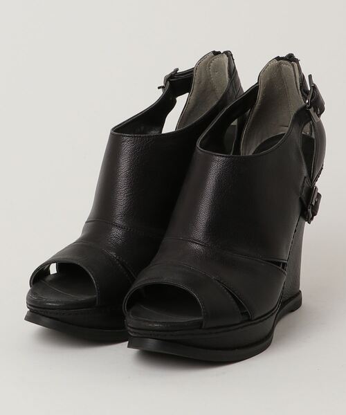 DIANA ブラックヒールサンダル ダイアナ DIANA サンダル （黒