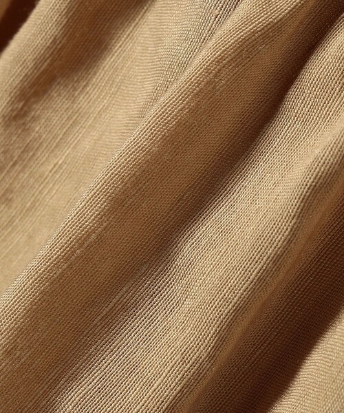 SHIPS(シップス)の「〈手洗い可能〉IMPERIAL LINEN Wポケット ノースリーブ シャツ(シャツ/ブラウス・レディース・ベージュ/ネイビー/オフホワイト・ONE SIZE)」の9枚目の写真
