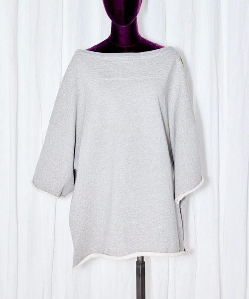 CITYSHOP(シティーショップ)の「“O”SWEAT Tシャツ(スウェット・レディース・ブラック/グレー・FREE)」の3枚目の写真