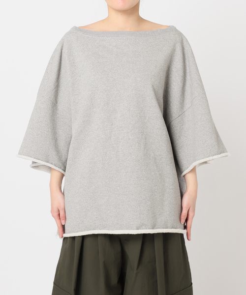 CITYSHOP(シティーショップ)の「“O”SWEAT Tシャツ(スウェット・レディース・ブラック/グレー・FREE)」の8枚目の写真