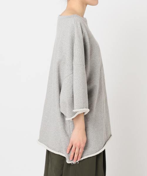 CITYSHOP(シティーショップ)の「“O”SWEAT Tシャツ(スウェット・レディース・ブラック/グレー・FREE)」の11枚目の写真