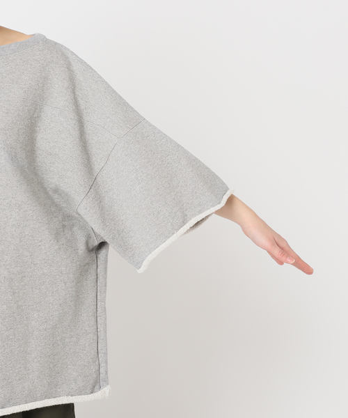 CITYSHOP(シティーショップ)の「“O”SWEAT Tシャツ(スウェット・レディース・ブラック/グレー・FREE)」の12枚目の写真