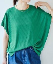 le.coeur blanc | 《WEB限定アイテム》ランダムリブショルダータックプルオーバー(Tシャツ/カットソー)