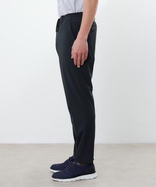 美品　TAKEO KIKUCHI ストレッチ スラックス セール】ハイストレッチ スリム イージーパンツ（スラックス