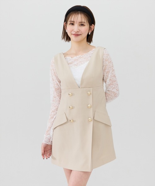 REDYAZEL（レディアゼル）の「ヘリンボーンバックレースアップ